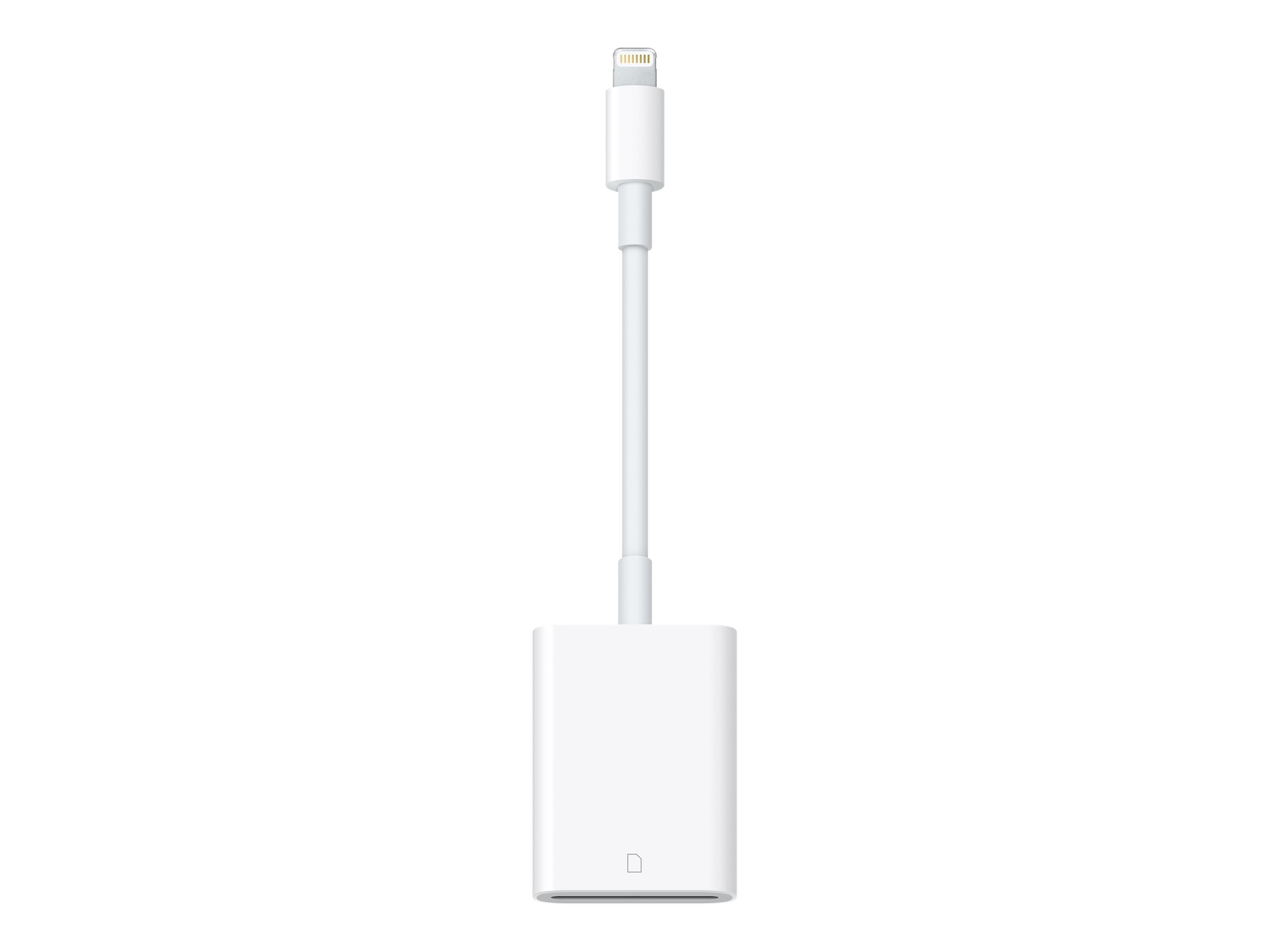 Apple Lightning to SD card reader