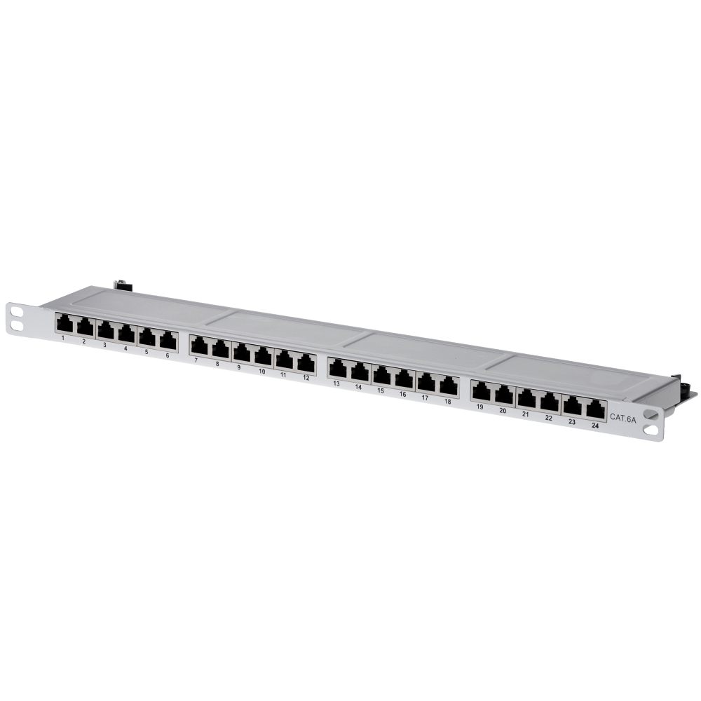 Helos patch panel Cat 6A 19