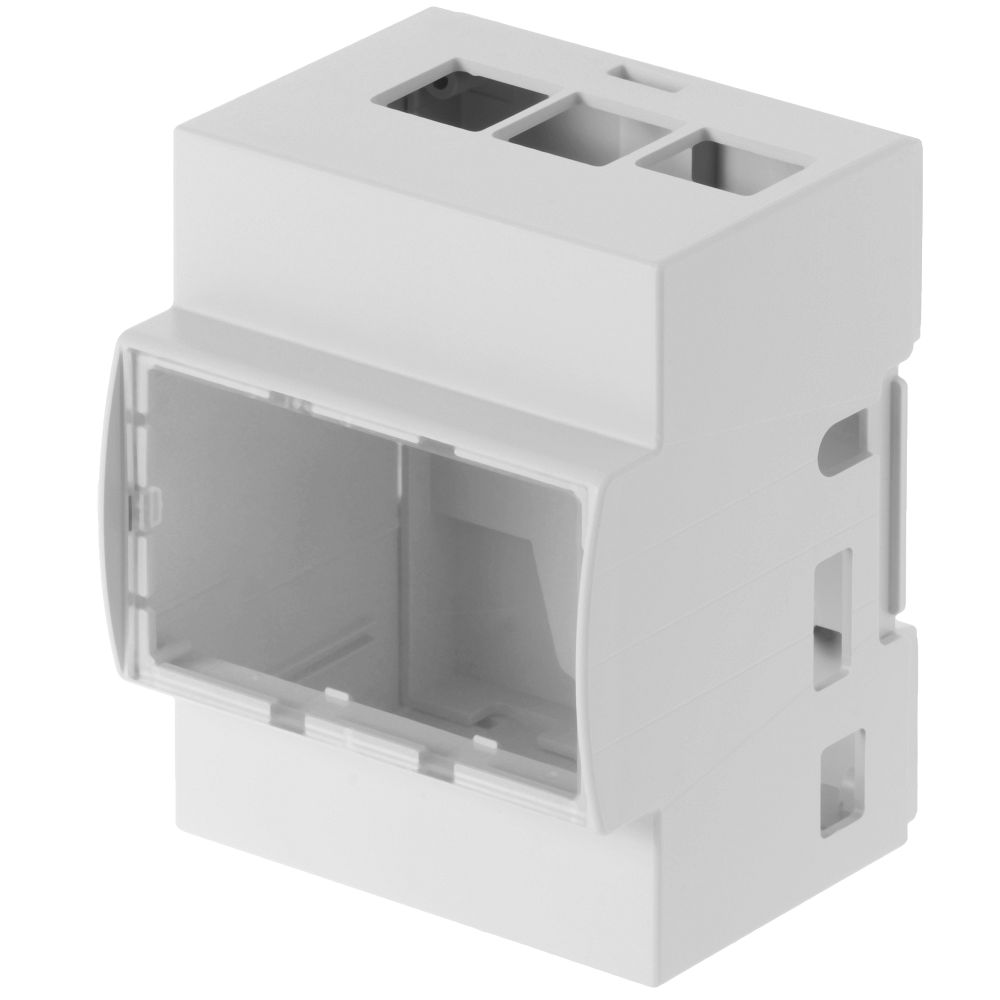 Raspberry PI case for B+, 2 & 3 for the DIN rail