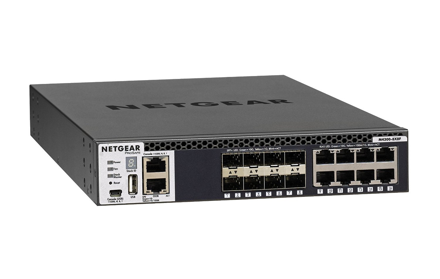 Netgear XSM4316S-100NES M4300 16-Port (8X8F) 10Gb pcs. Managed Switch