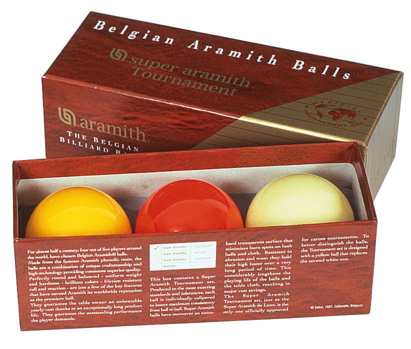 Carom Super Aramith Tournament 61.5mm balls