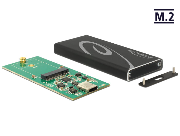 Delock External Enclosure M.2 SSD 42 mm > USB Type-C™ socket