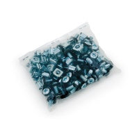 Triton cage nut set, 50x cage nuts, washers, screws each