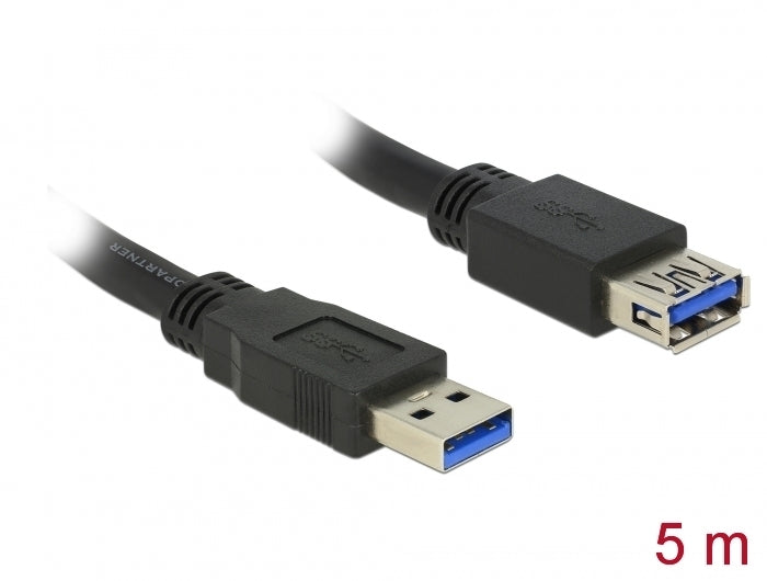 Delock extension cable USB 3.0 Type-A male > USB 3.0 Type-A female 5.0 m