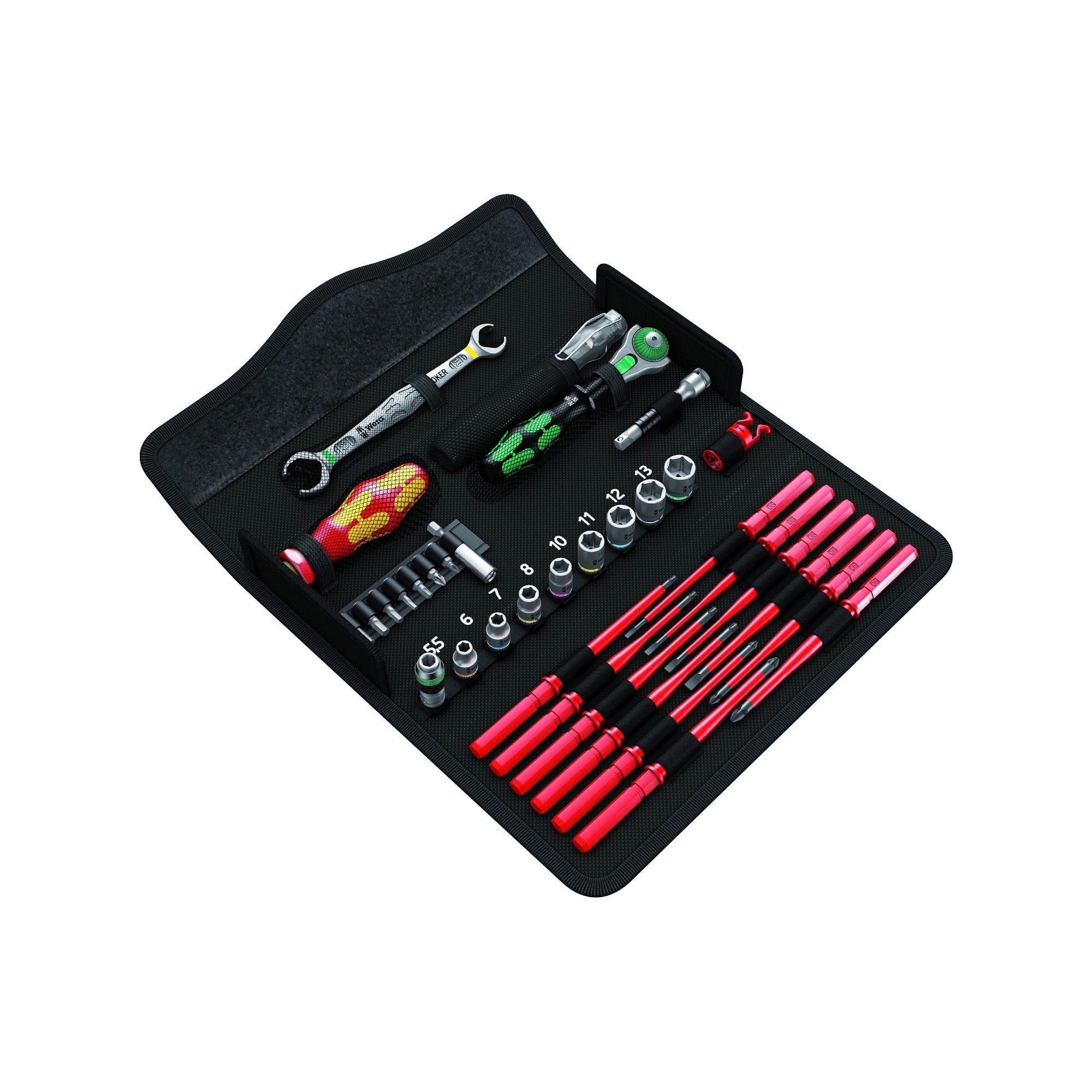 Wera Kraftform Kompakt W1 maintenance tool set, 35 pieces