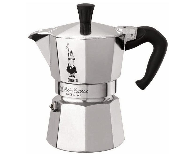 Bialetti Moka Express, espresso maker for 12 cups