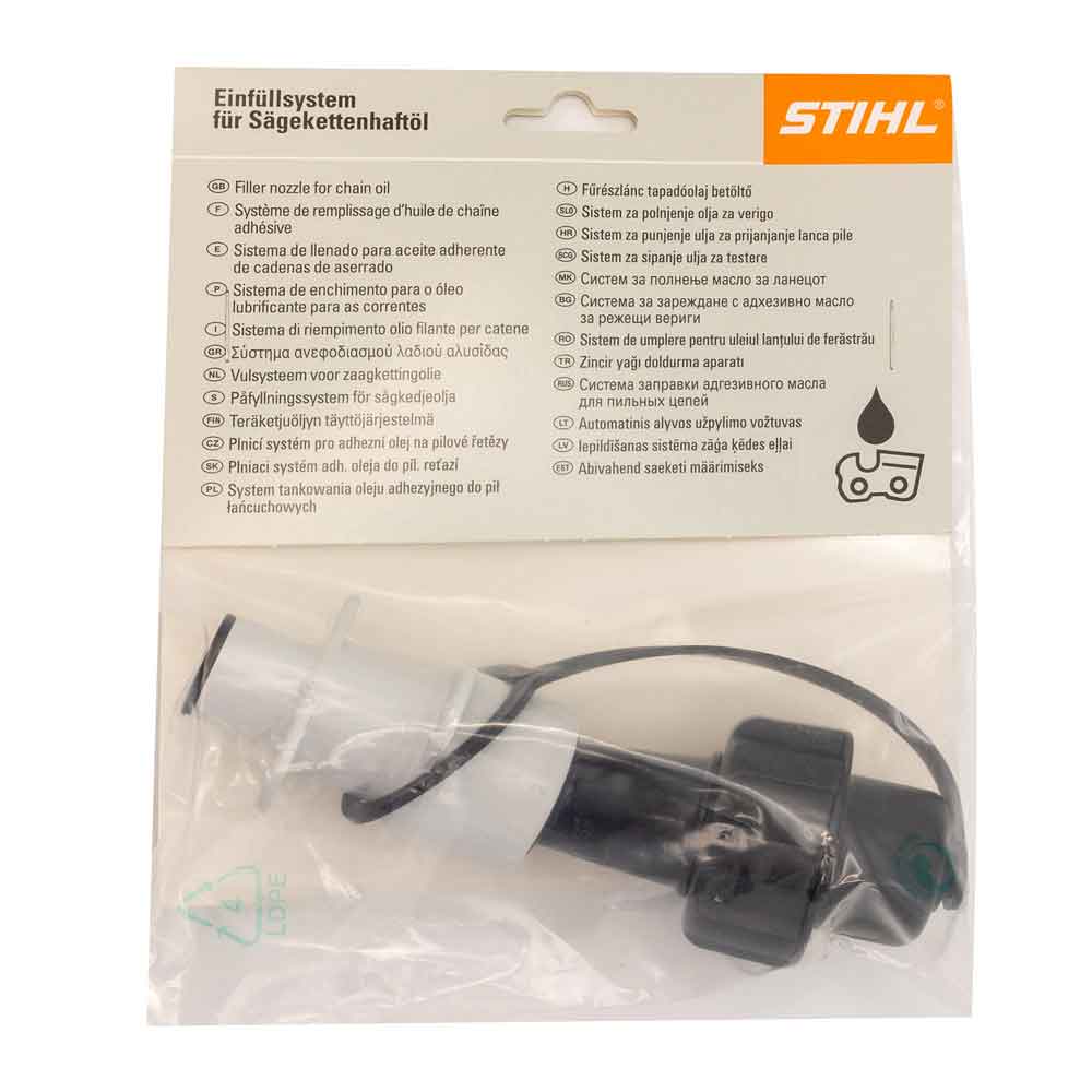 Stihl 00008905004 chain oil filling system