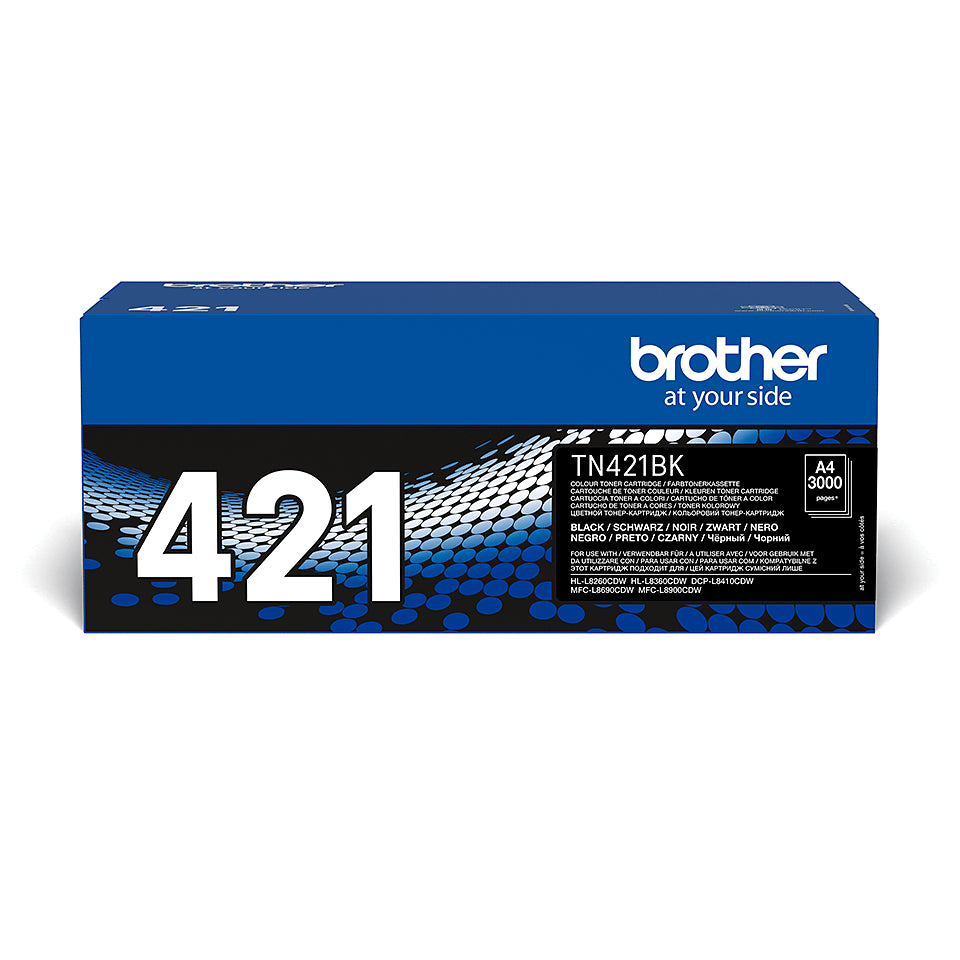 Brother Toner TN-421BK black (approx. 3,000 pages)