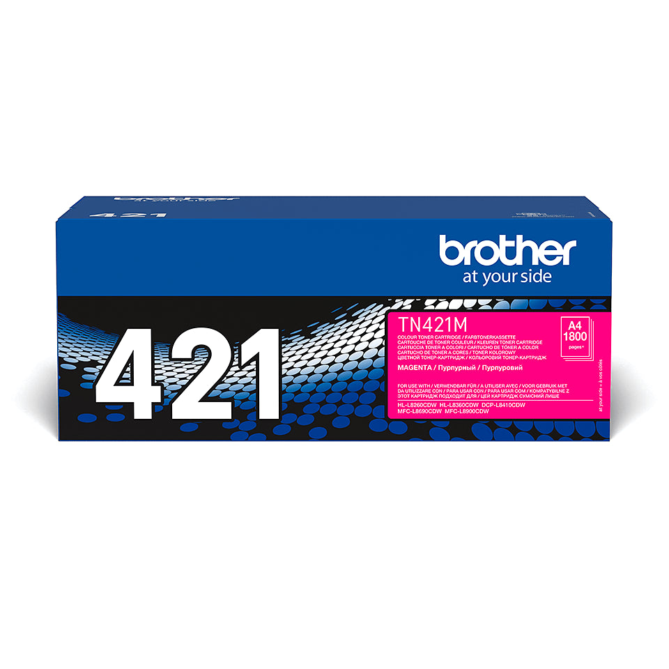 Brother Toner TN-421M magenta (approx. 1,800 pages)
