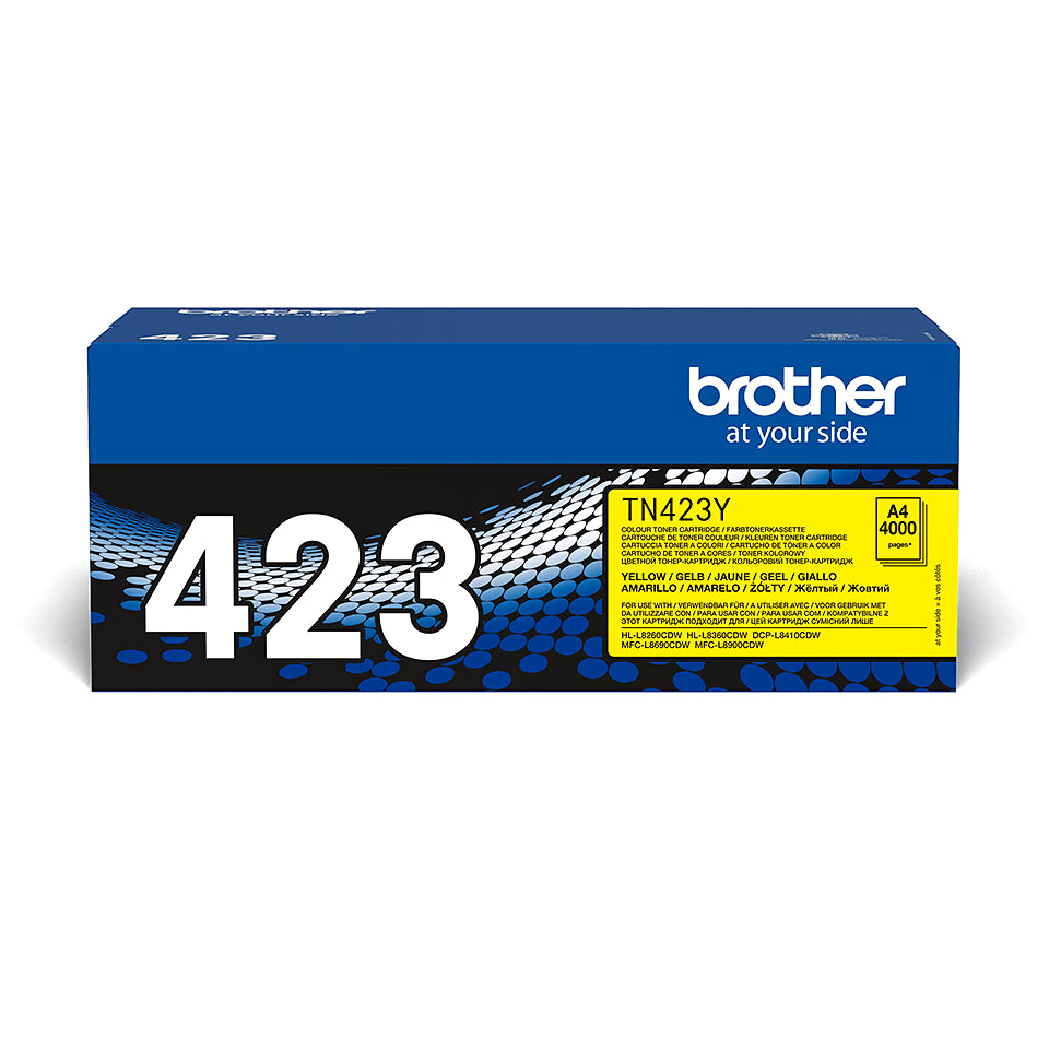 Brother Toner TN-423Y Jumbo yellow (approx. 4,000 pages)