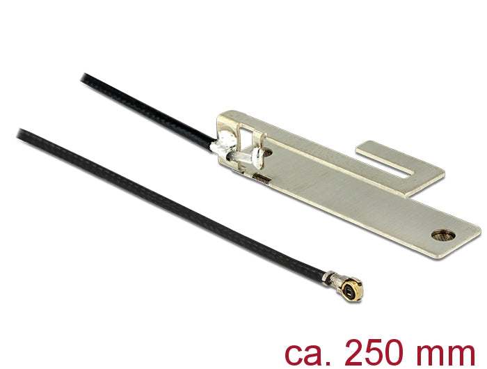 Delock WLAN Antenne MHF IV/ HSC MXHP32 802.11 b/g/n PIFA 3 dBi 250 mm intern