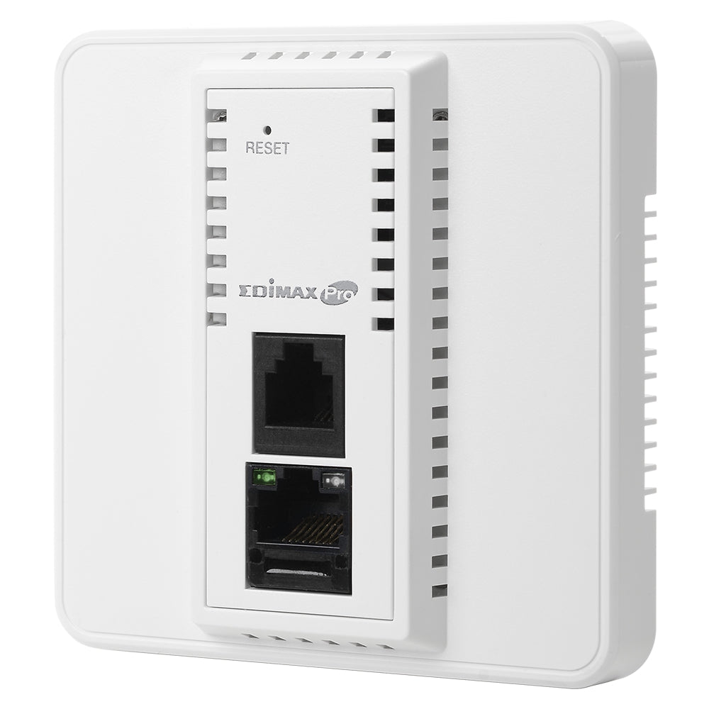 Edimax Pro AC1200 Dual-Band Wall PoE Gigabit Flush-Mounted Access Point