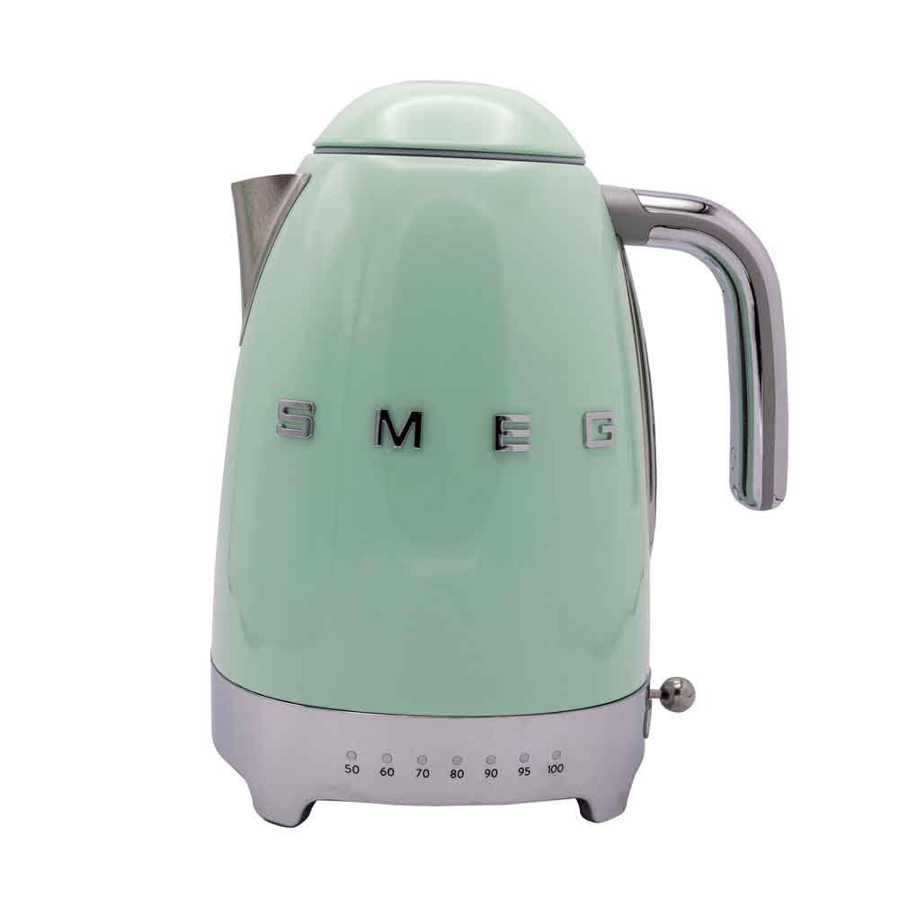 Smeg KLF04PGEU Wasserkocher pastellgrün, var. Temp.