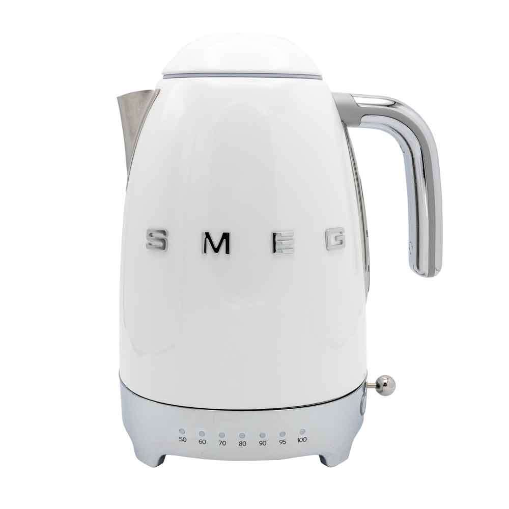Smeg KLF04WHEU Wasserkocher weiß, var. Temp.