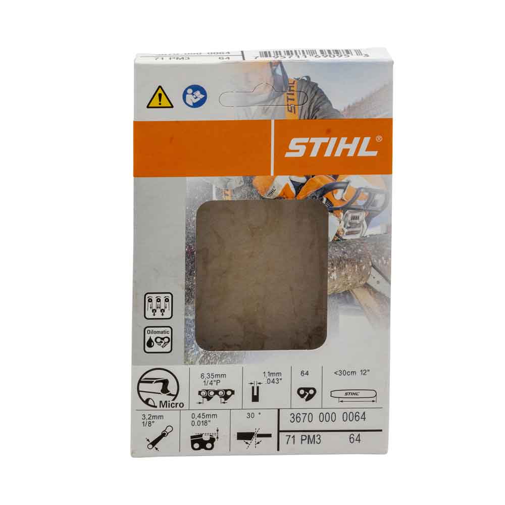 Stihl 3670 000 0064 saw chain 1/4 MSA 160, MS 192 T