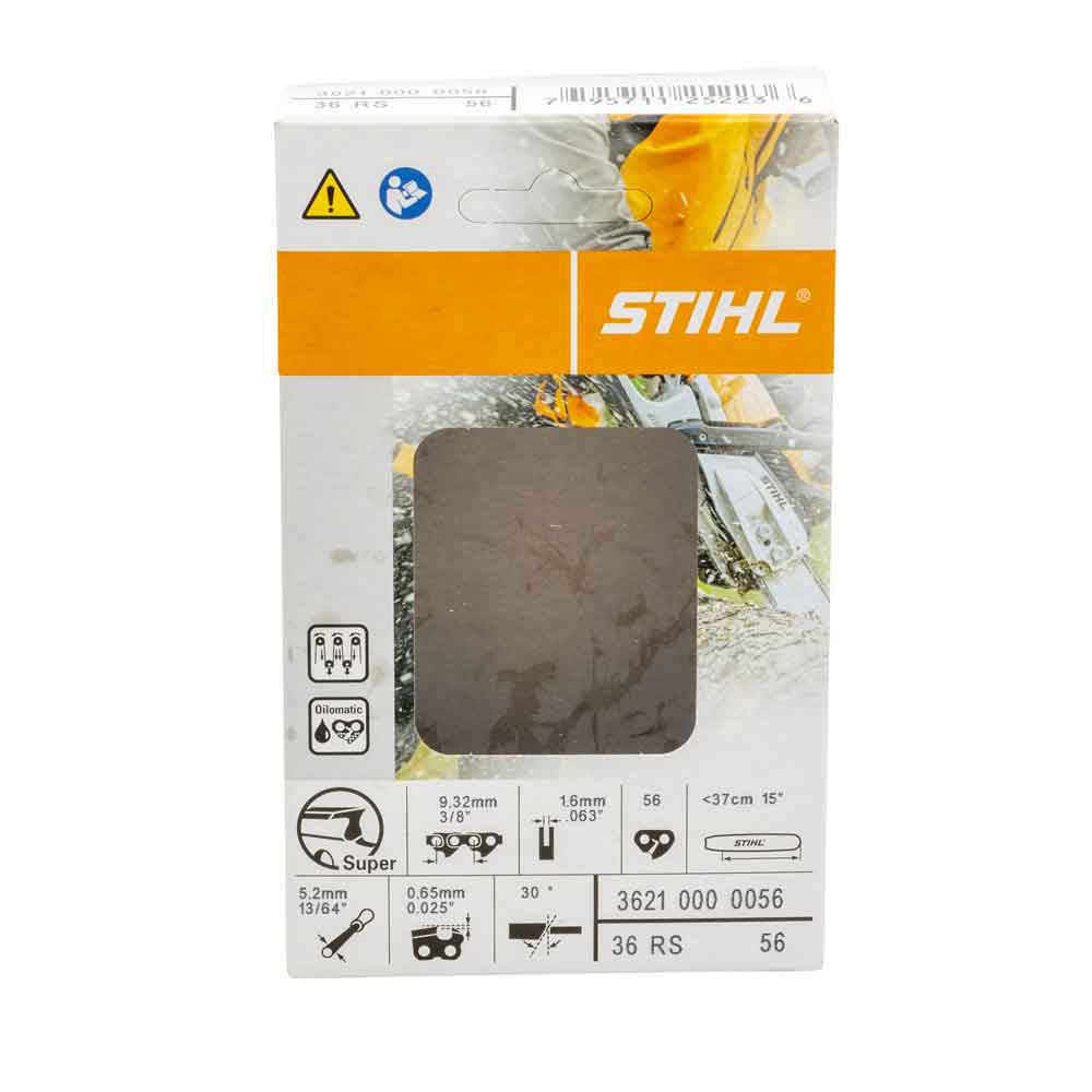 Stihl saw chain 3/8 1.6 mm 56 GL - 37 cm full chisel RSC