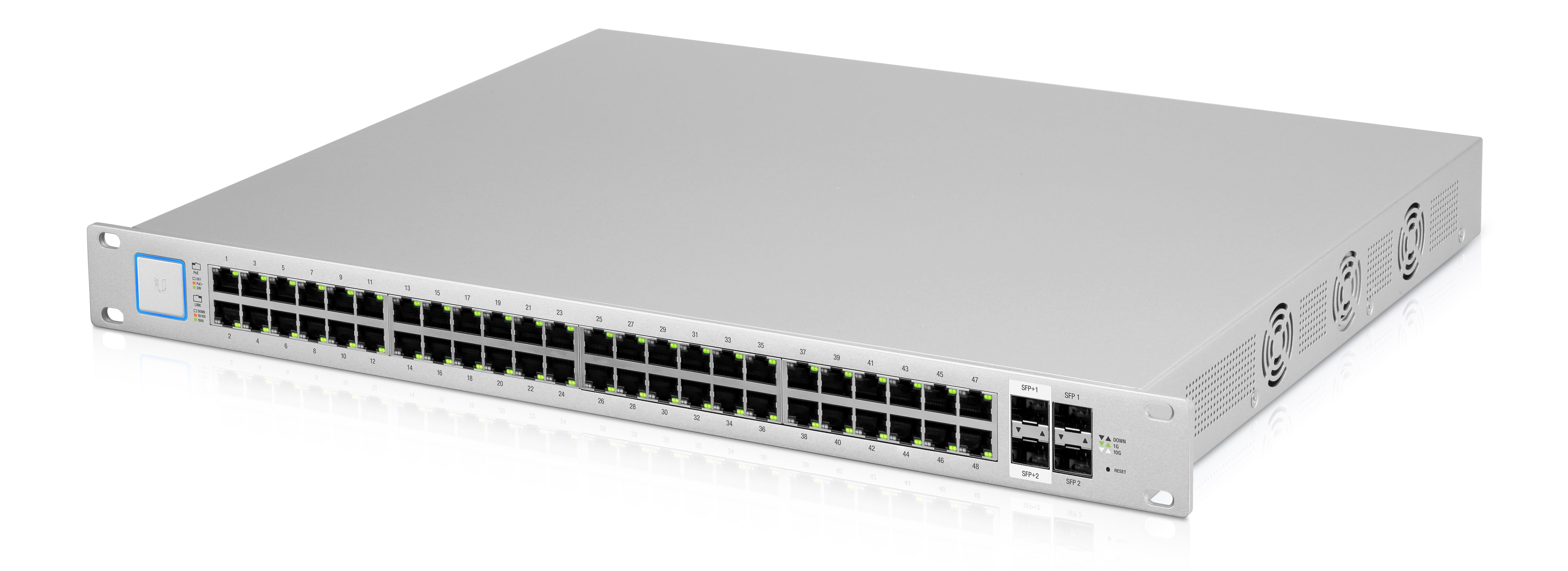 Ubiquiti UniFi Switch 48, 500W PoE+, 48Gbit P.