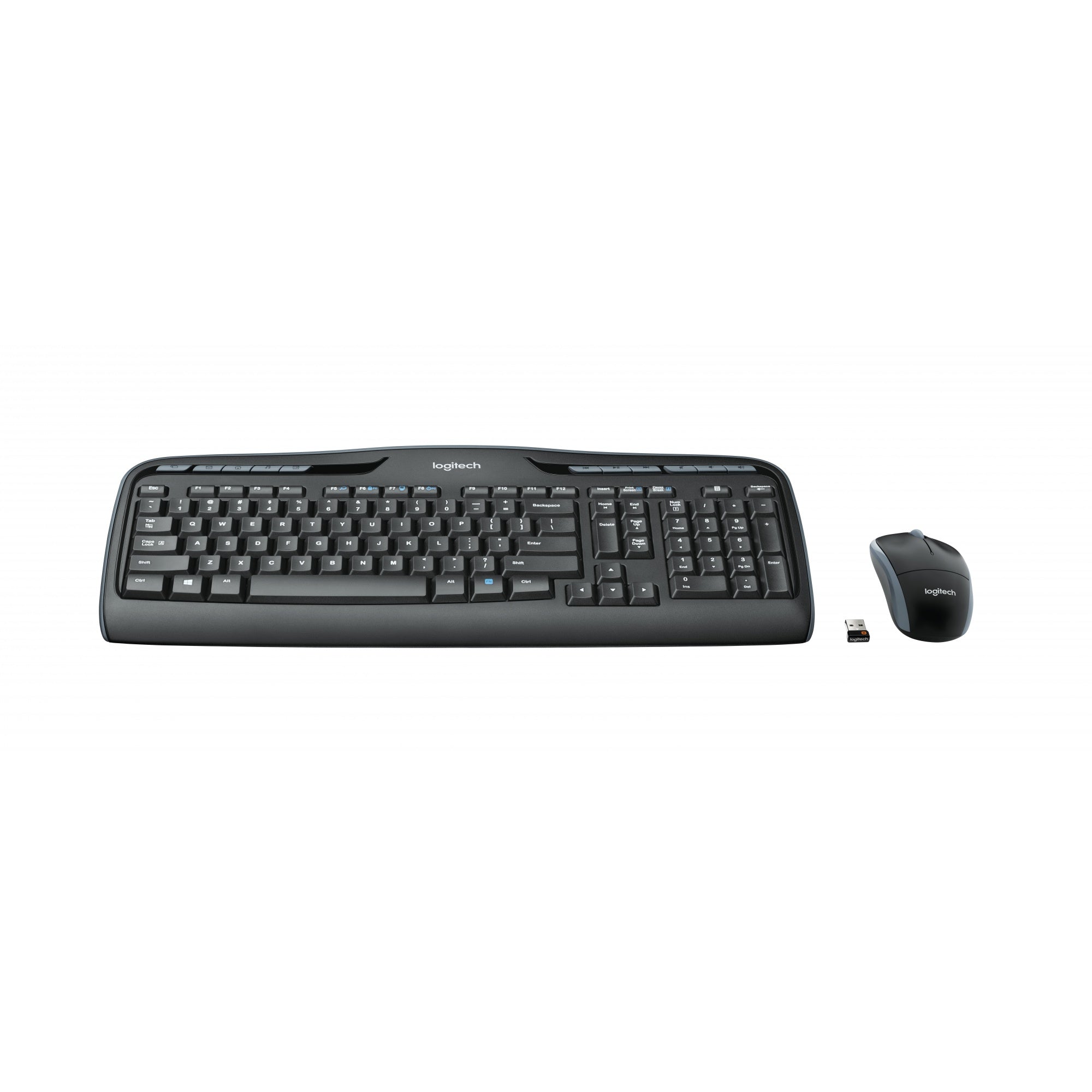 Logitech MK330 set, keyboard and mouse, wireless DE - black