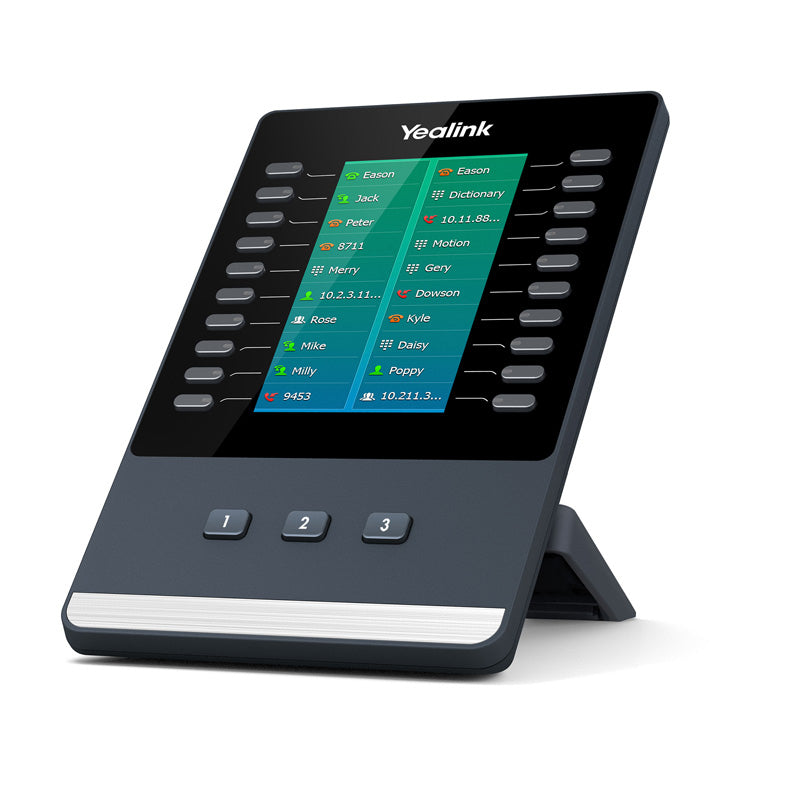 Yealink EXP50, 20 key LCD color keypad,