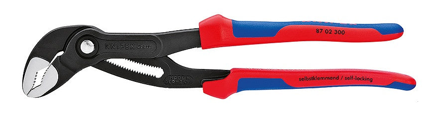 KNIPEX Cobra high-tech water pump pliers for pipes up to 70 mm Ø 300 mm