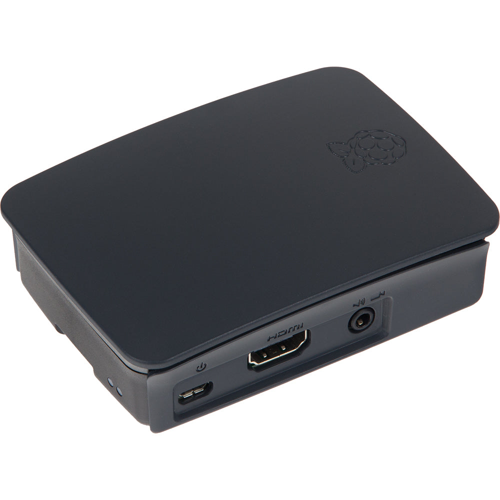 Raspberry PI case for B+, 2 & 3, black 5-piece