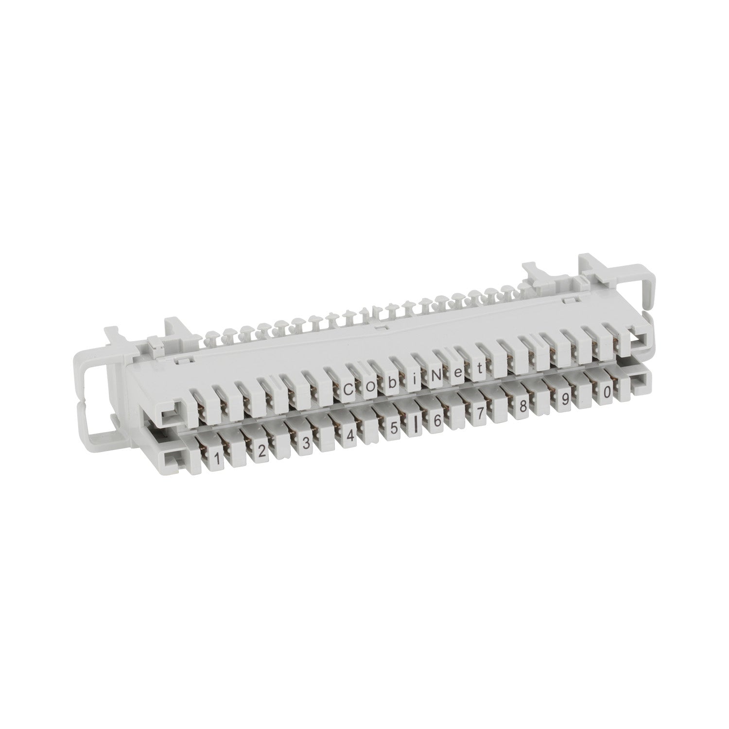 CobiNet LSA connection block 2/10, 10DA, for LSA profile tube and LSA tray