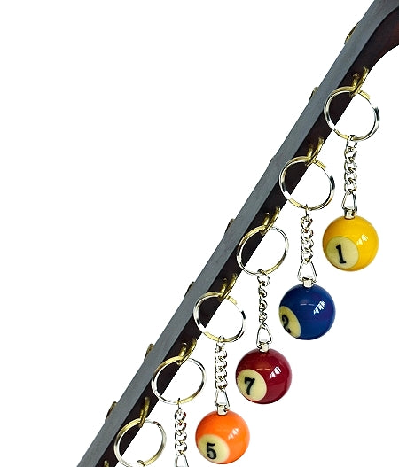 Billiard Ball Keychain No. 5