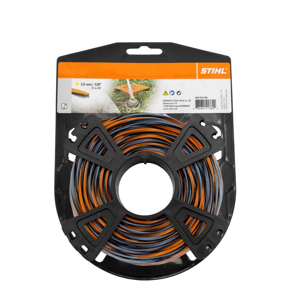 Stihl cross-shaped cutting lines with carbon content CF3 Pro roll 3.0 mm, 22 m