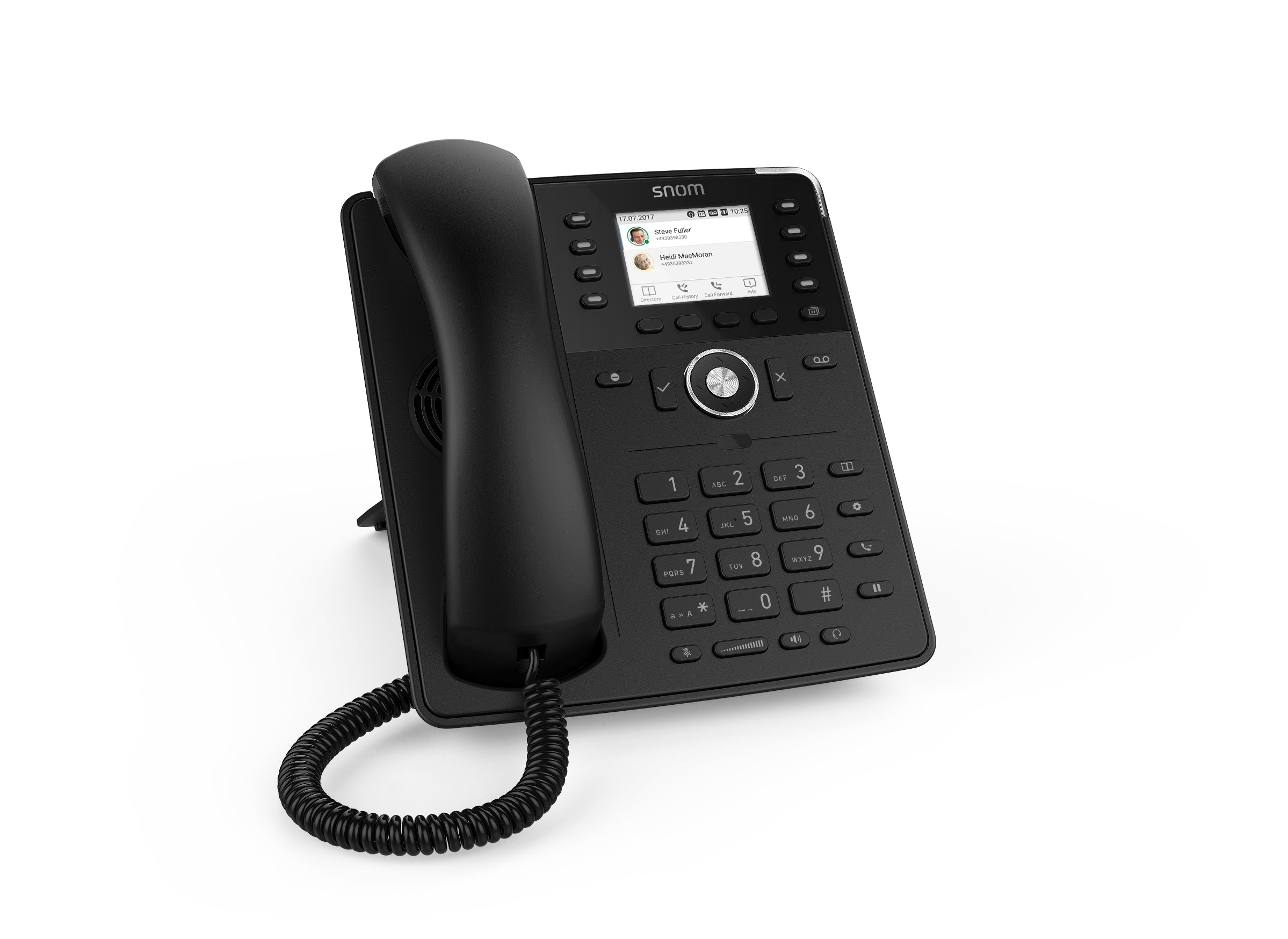 SNOM D735 VoIP Desk Telephone, black