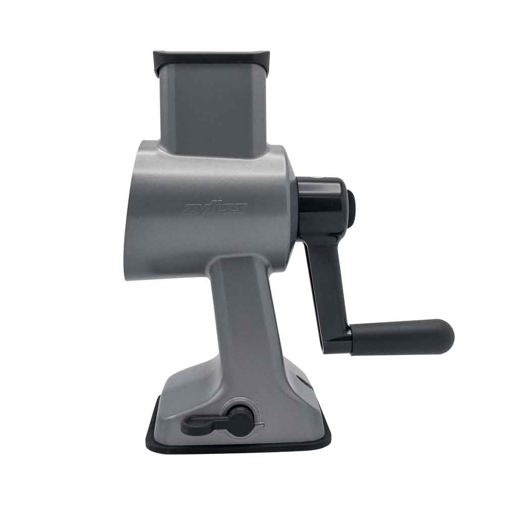Zyliss Aluminium Trommelreibe E900031 Standreibe im modernen Design.