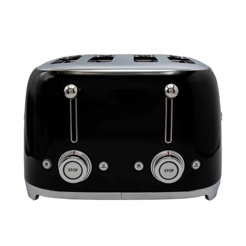 Smeg TSF03BLEU Toaster Schwarz