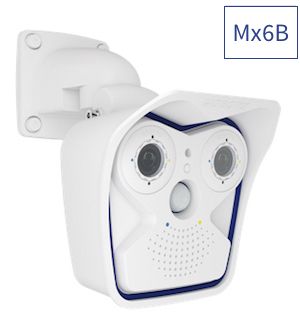 MOBOTIX Mx-M16B-6D6N036 M16B Komplettkamera 6MP, 2x B036 (Tag & Nacht)