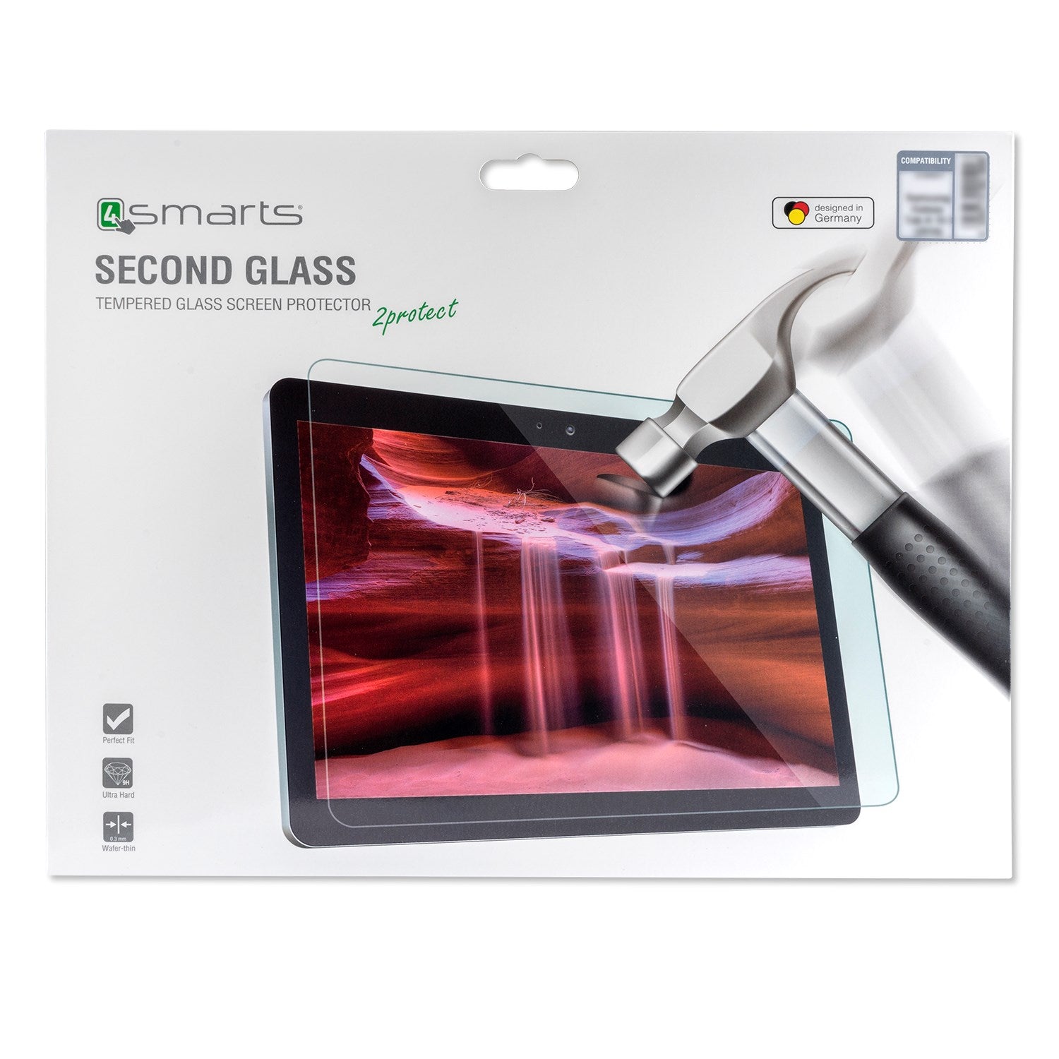 4smarts Second Glass 2.5D for Apple iPad Pro 12.9 (2018/2020/2021)