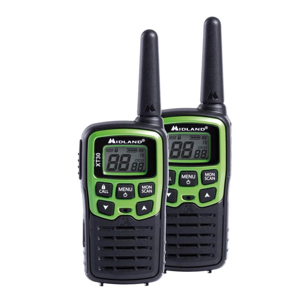 Midland XT30 PMR446 radio, pair
