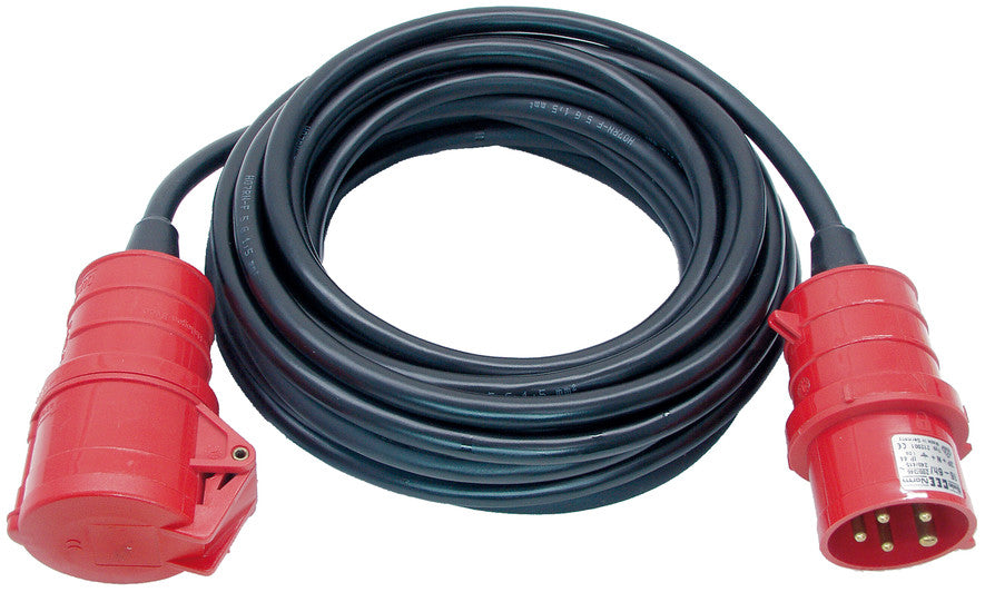 Brennenstuhl CEE extension cable 25m H07RN-F 5G4.0 5-pin black IP44