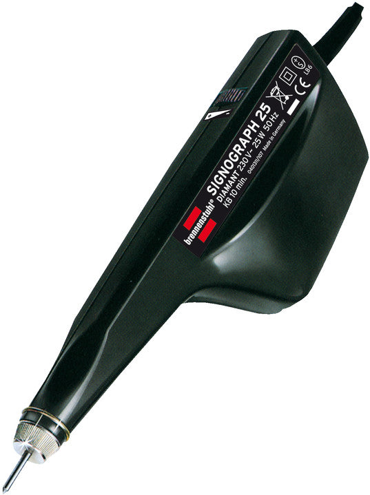 Brennenstuhl Signograph 25 diamond set, engraving device 25 watts, 1.8m cable