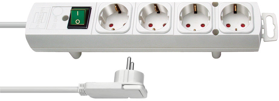 Brennenstuhl Comfort-Line Plus power strip 4-way with flat plug 2m