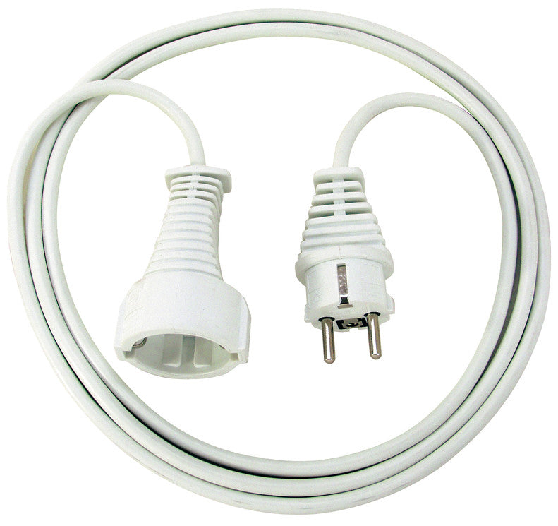 Brennenstuhl extension cable Schuko 3 m white, indoor