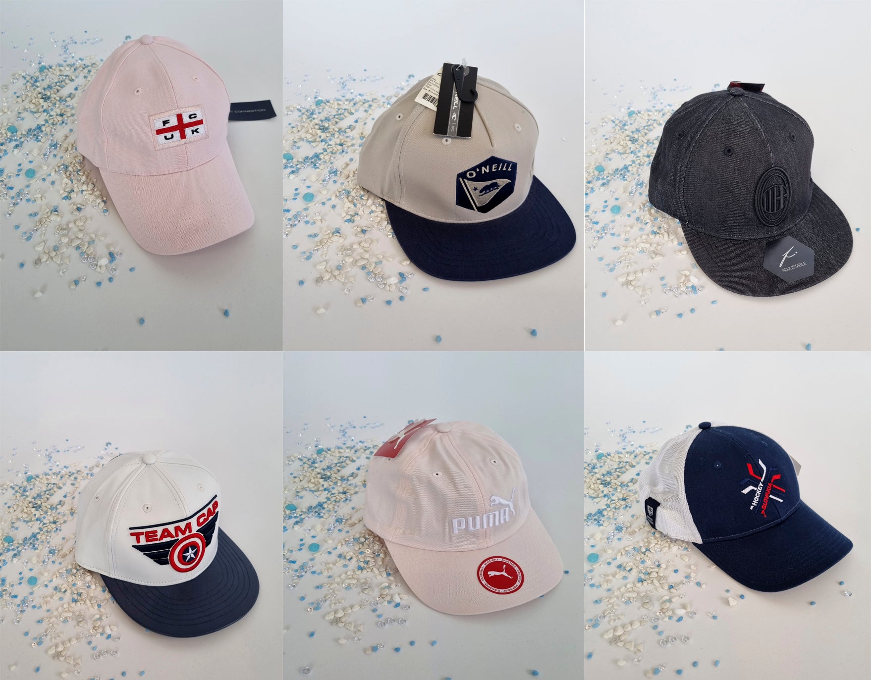 MIX baseball caps