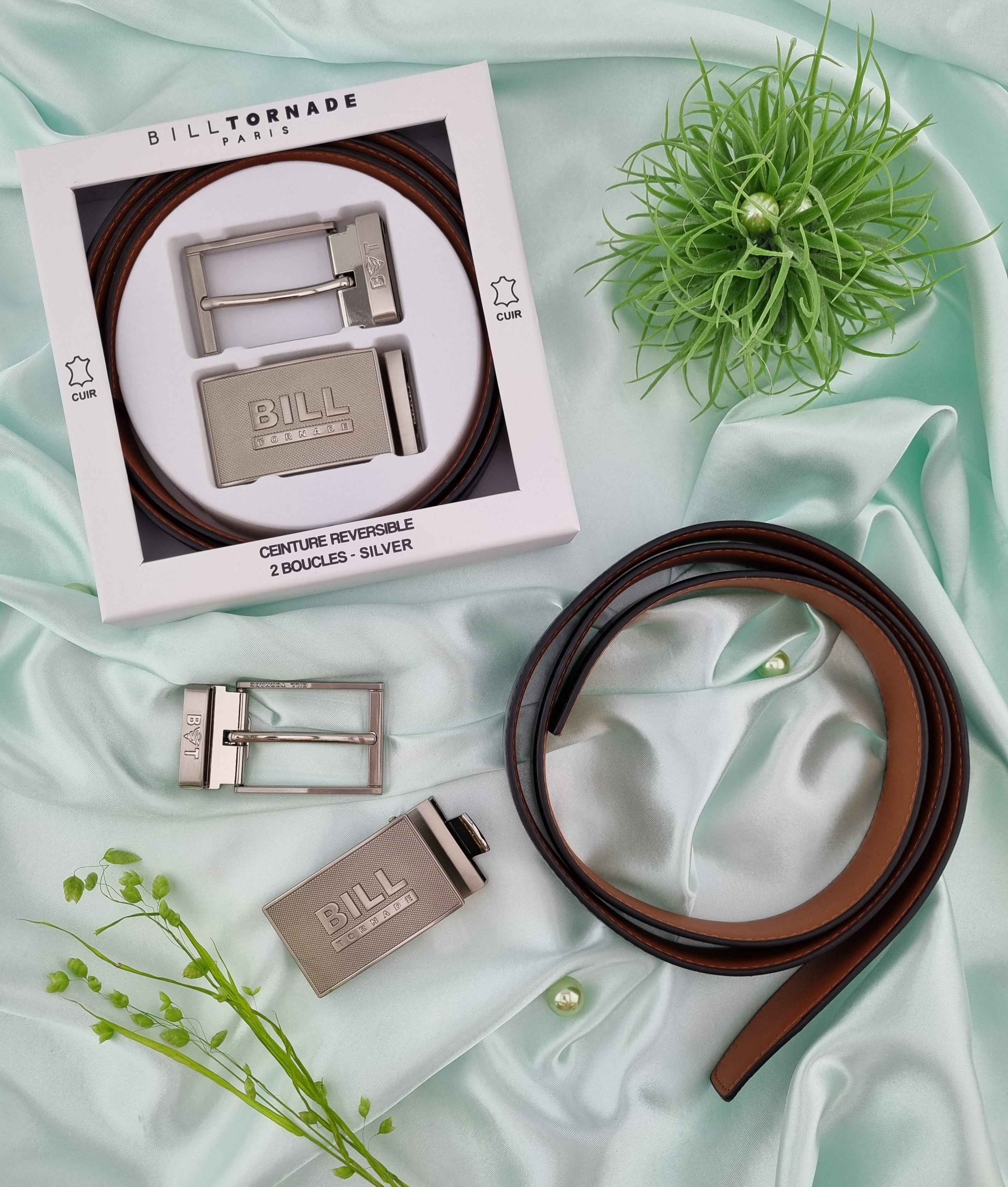 Men's belt by Bill Tornade Paris