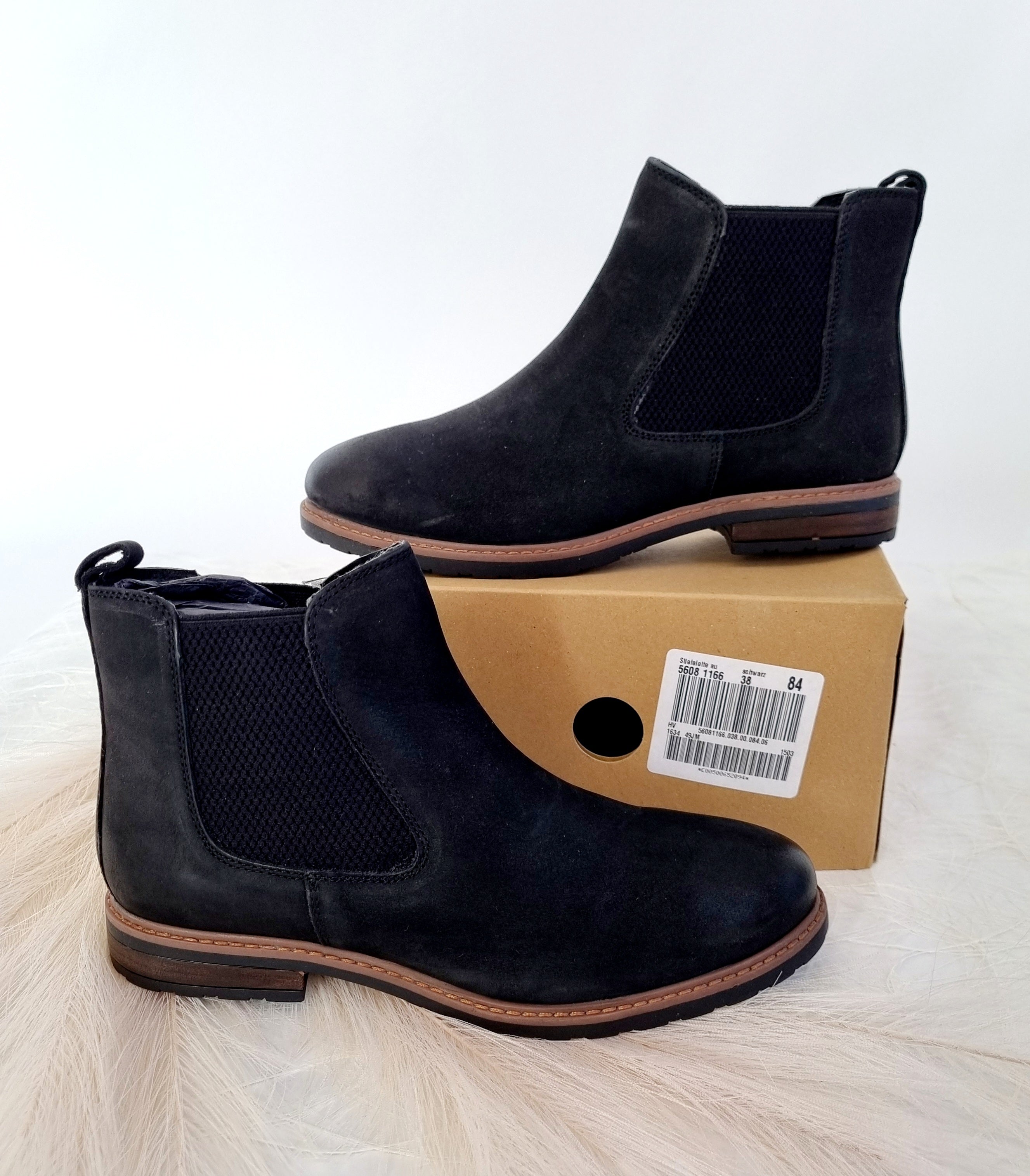 Women's leather low shoes Lascana