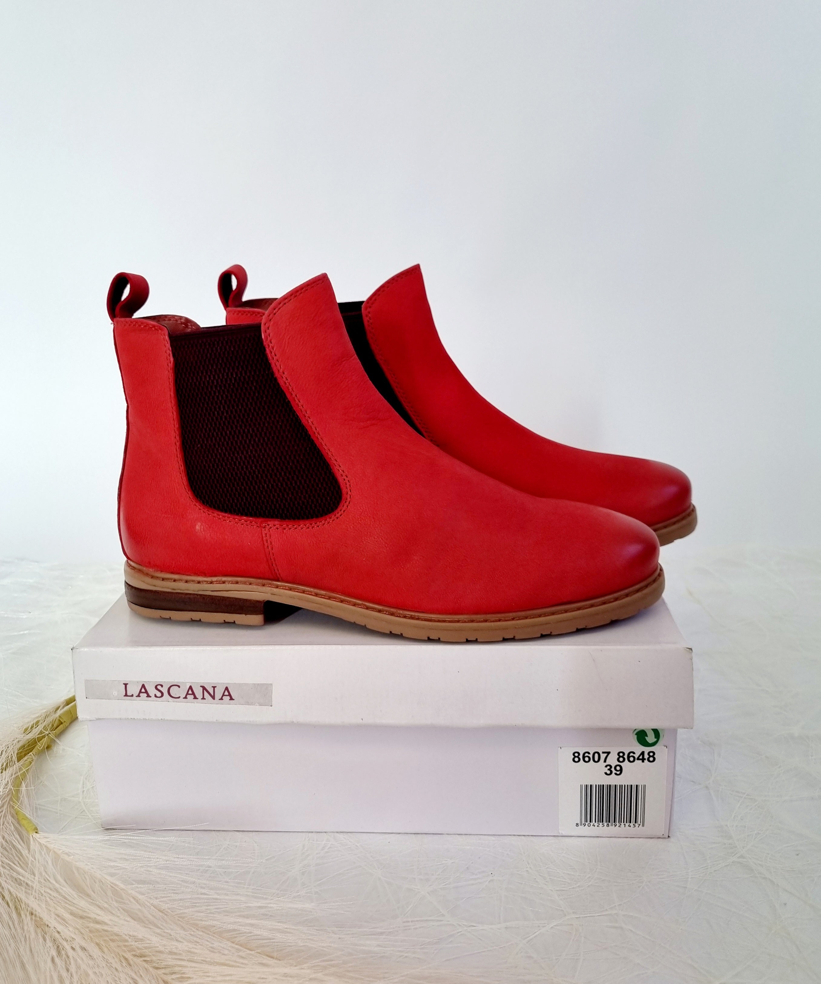 Women's leather low shoes Lascana