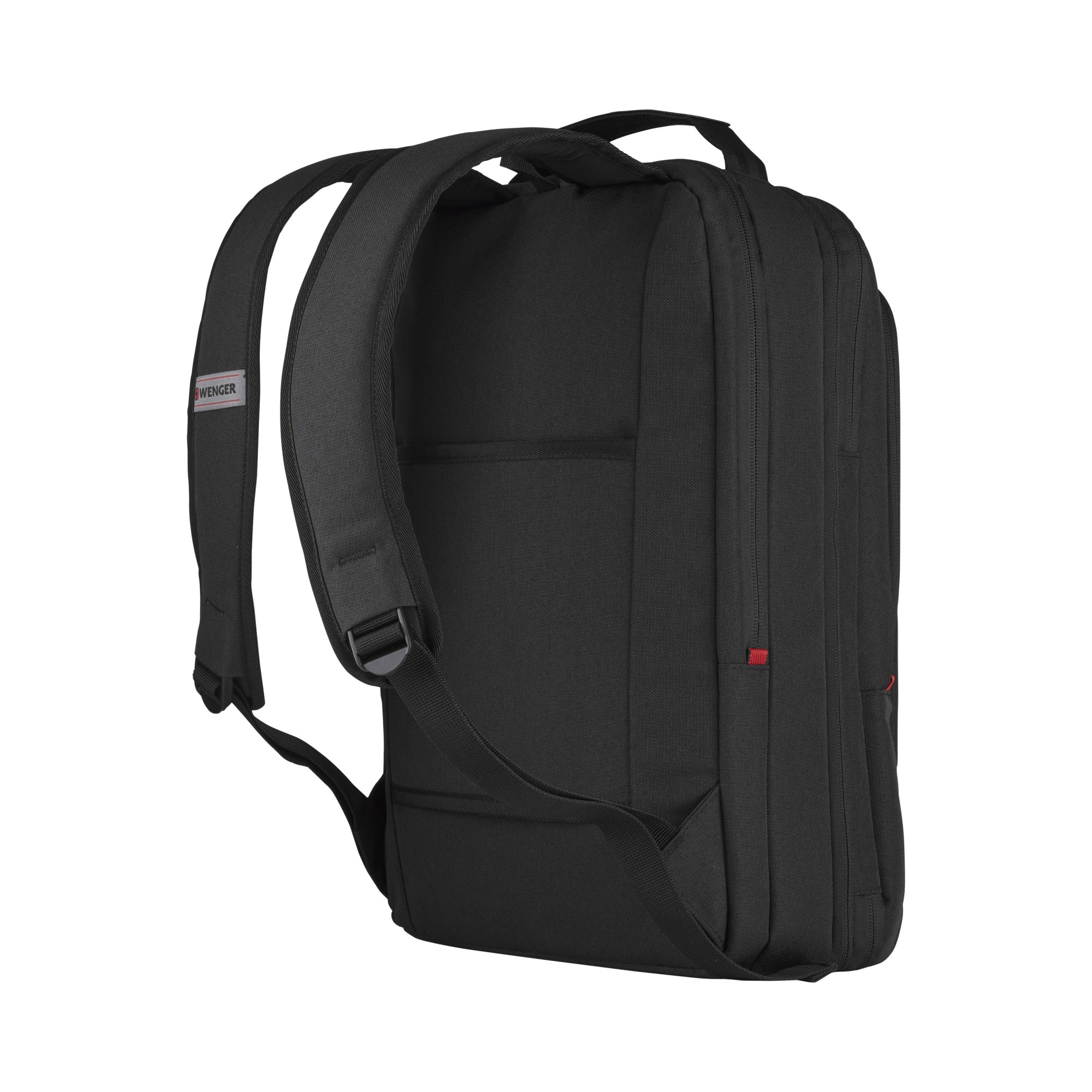 Wenger City Traveler, Carry-On 16 Laptop Backpack w/ 12 Tablet Pocket, Black