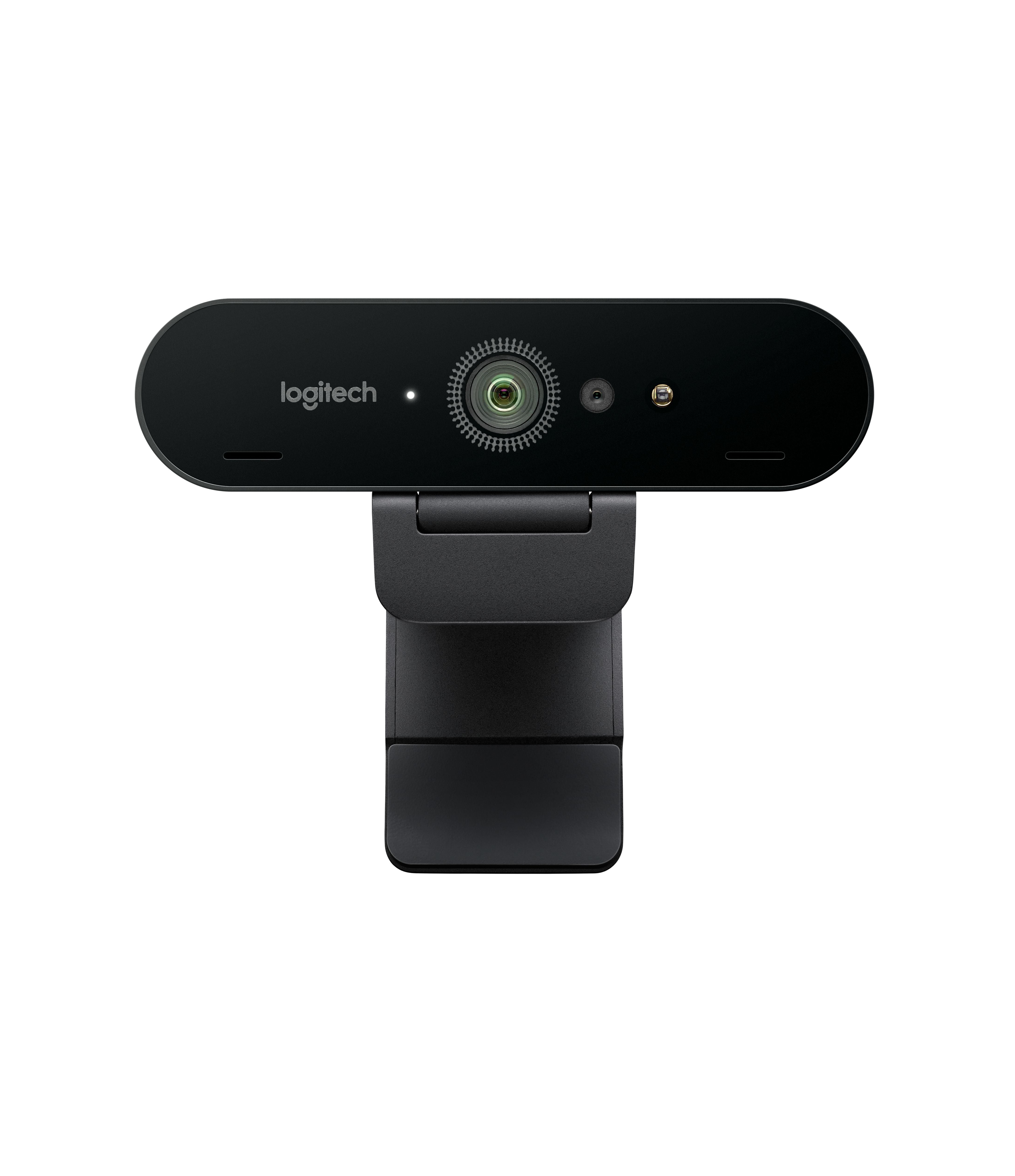 Logitech BRIO 4K Ultra HD Webcam with infrared sensor, wired - black