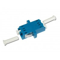 Helos LWL coupling LC/LC duplex singlemode OS2 blue