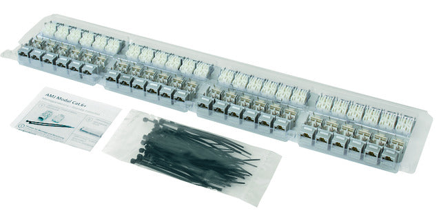 Telegärtner AMJ module K CAT 6A T568A, blister pack 24 pieces