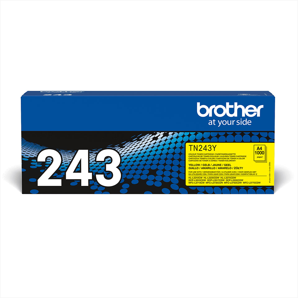 Brother Toner TN-243Y yellow (approx. 1,000 pages)
