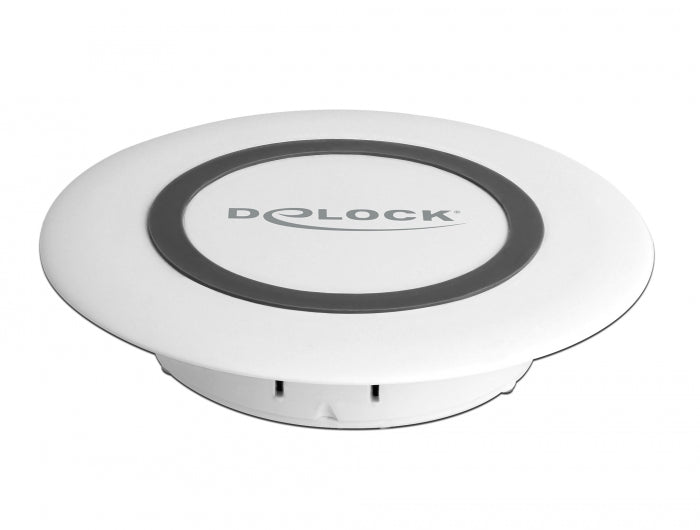 Delock Wireless Qi Fast Charger 7.5 W + 10 W for table installation