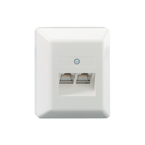 Rutenbeck junction box UAE 8/8 (8/8) AP pure white