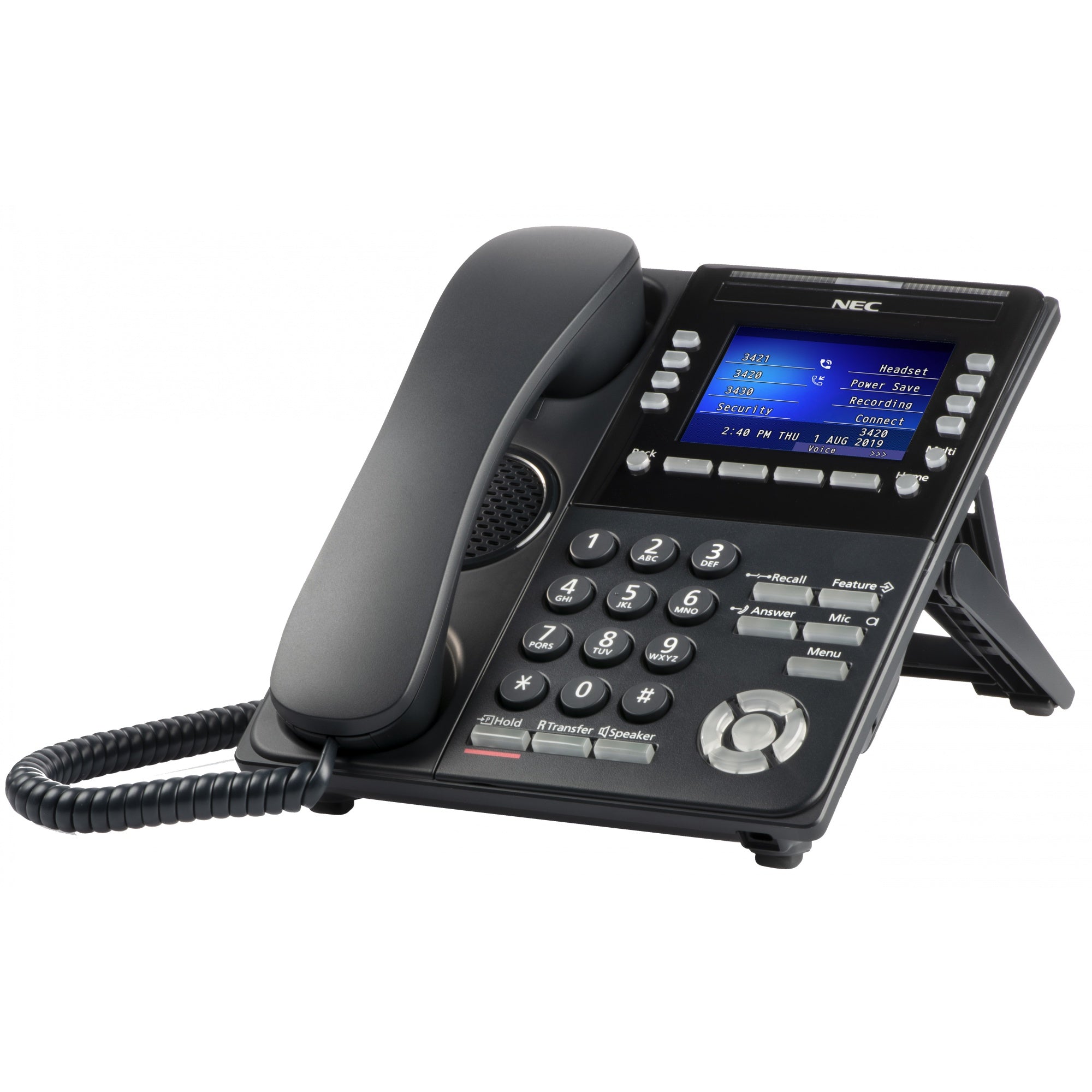 NEC SV9100 IP system telephone ITK-8LCX-1P(BK)TEL,
